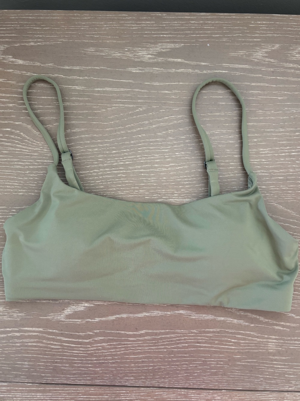 Athleta Women’s Size Small Scoop Bikini Top Green